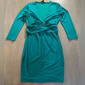 Guess Long Sleeve Dress midi